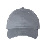 VC200 Valucap Brushed Twill Cap Dark Grey