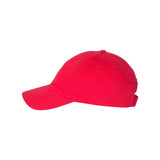 VC200 Valucap Brushed Twill Cap Red