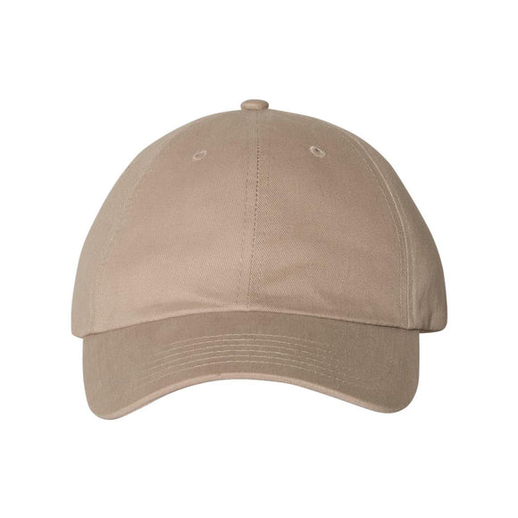 VC200 Valucap Brushed Twill Cap Dark Khaki