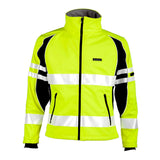 JS144 Kishigo Premium Black Series® Women's Soft Shell Jacket Lime