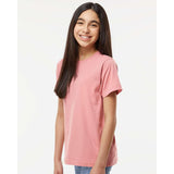 6101 LAT Youth Fine Jersey Tee Mauvelous