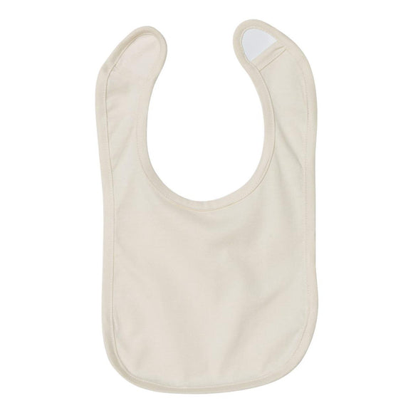 1005 Rabbit Skins Infant Premium Jersey Bib Natural