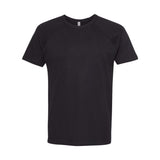 3650 Next Level Unisex Cotton Raglan T-Shirt Black/ Black