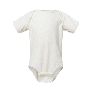 4424 Rabbit Skins Infant Fine Jersey Bodysuit Natural Heather