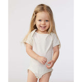 4424 Rabbit Skins Infant Fine Jersey Bodysuit Natural Heather