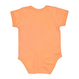 4424 Rabbit Skins Infant Fine Jersey Bodysuit Papaya