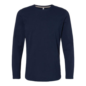 6918 LAT Fine Jersey Long Sleeve Tee Navy