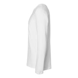 6918 LAT Fine Jersey Long Sleeve Tee White