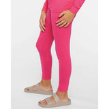 612Z LAT Youth Baby Rib Pajama Pants Hot Pink