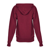 9103 Next Level Youth Santa Cruz Full-Zip Hoodie Maroon