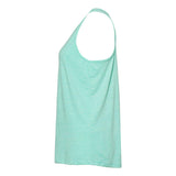 88WTKR JERZEES Women's Snow Heather Jersey Racerback Tank Top Mint