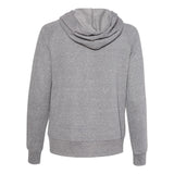 92WR JERZEES Women's Snow Heather French Terry Full-Zip Hooded Sweatshirt Charcoal