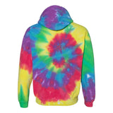 680VR Dyenomite Blended Hooded Tie-Dyed Sweatshirt Classic Rainbow