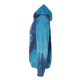 680VR Dyenomite Blended Hooded Tie-Dyed Sweatshirt Blue Tide