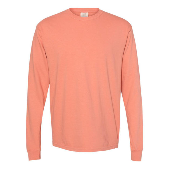 6014 Comfort Colors Garment-Dyed Heavyweight Long Sleeve T-Shirt Terracotta