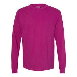 6014 Comfort Colors Garment-Dyed Heavyweight Long Sleeve T-Shirt Boysenberry