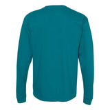 6014 Comfort Colors Garment-Dyed Heavyweight Long Sleeve T-Shirt Topaz Blue