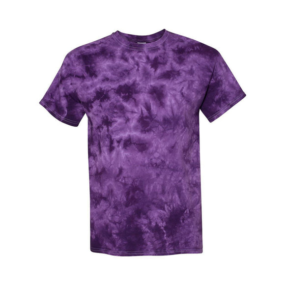 200CR Dyenomite Crystal Tie-Dyed T-Shirt Purple