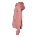 3719Y BELLA + CANVAS Youth Sponge Fleece Hoodie Mauve