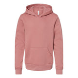 3719Y BELLA + CANVAS Youth Sponge Fleece Hoodie Mauve