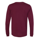 3501 BELLA + CANVAS Unisex Jersey Long Sleeve Tee Maroon