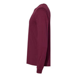 3501 BELLA + CANVAS Unisex Jersey Long Sleeve Tee Maroon