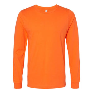 3501 BELLA + CANVAS Unisex Jersey Long Sleeve Tee Orange