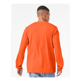 3501 BELLA + CANVAS Unisex Jersey Long Sleeve Tee Orange