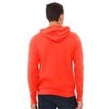 3719 BELLA + CANVAS Sponge Fleece Hoodie Poppy