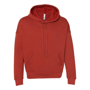 3729 BELLA + CANVAS Sponge Fleece Drop Shoulder Hoodie Brick