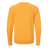 3901 BELLA + CANVAS Sponge Fleece Raglan Crewneck Sweatshirt Gold