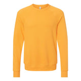 3901 BELLA + CANVAS Sponge Fleece Raglan Crewneck Sweatshirt Gold