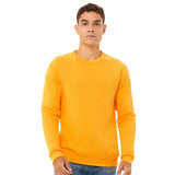 3901 BELLA + CANVAS Sponge Fleece Raglan Crewneck Sweatshirt Gold