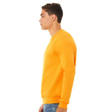 3901 BELLA + CANVAS Sponge Fleece Raglan Crewneck Sweatshirt Gold