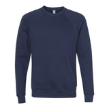 3901 BELLA + CANVAS Sponge Fleece Raglan Crewneck Sweatshirt Navy