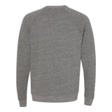 3901 BELLA + CANVAS Sponge Fleece Raglan Crewneck Sweatshirt Deep Heather