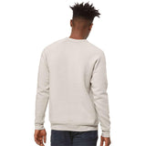 3901 BELLA + CANVAS Sponge Fleece Raglan Crewneck Sweatshirt Heather Dust