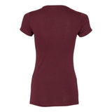 6004 BELLA + CANVAS Women's Slim Fit Tee Heather Cardinal