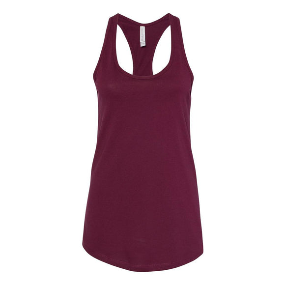 6008 BELLA + CANVAS Women's Jersey Racerback Tank Maroon