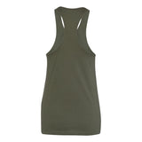 6008 BELLA + CANVAS Women's Jersey Racerback Tank Military Green