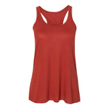 8800 BELLA + CANVAS Women's Flowy Racerback Tank Brick