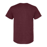 560MR JERZEES Premium Blend Ringspun Crewneck T-Shirt Maroon Heather