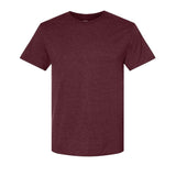 560MR JERZEES Premium Blend Ringspun Crewneck T-Shirt Maroon Heather