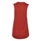 8803 BELLA + CANVAS Women's Flowy Scoop Muscle Tank Brick