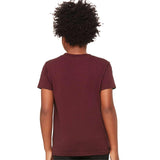 3001Y BELLA + CANVAS Youth Jersey Tee Maroon