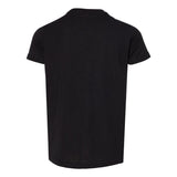 3413Y BELLA + CANVAS Youth Triblend Tee Solid Black Triblend