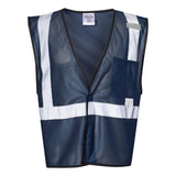 B120-131 Kishigo EV Series® Enhanced Visibility Non-ANSI Vest Navy Blue - B127