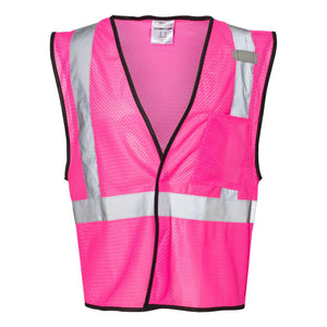 B120-131 Kishigo EV Series® Enhanced Visibility Non-ANSI Vest Pink - B126