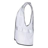 B120-131 Kishigo EV Series® Enhanced Visibility Non-ANSI Vest White - B124