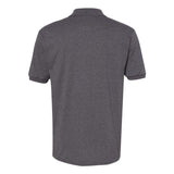 054X Hanes Ecosmart® Jersey Polo Charcoal Heather